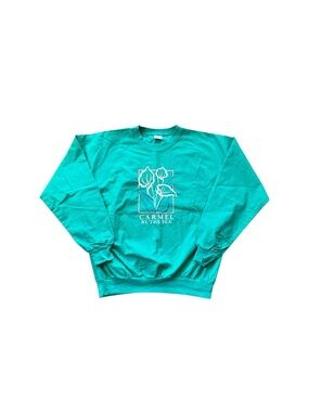 Vintage Carmel By The See Cotton Oversized Top Large